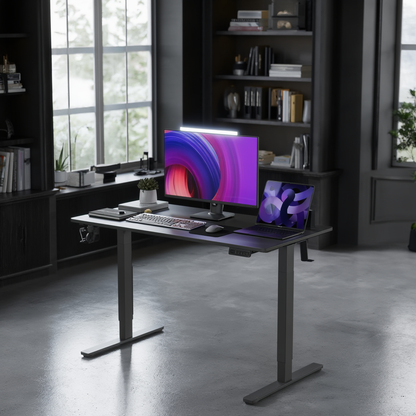 Bureau électrique réglable en hauteur avec mémoire de positions